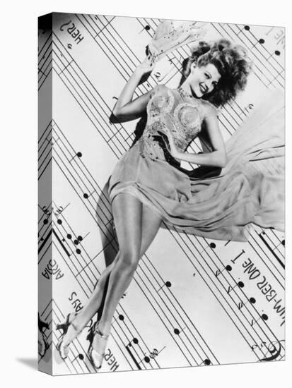 Cover Girl, Rita Hayworth, 1944-null-Stretched Canvas