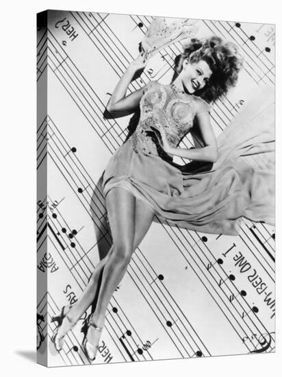 Cover Girl, Rita Hayworth, 1944-null-Stretched Canvas