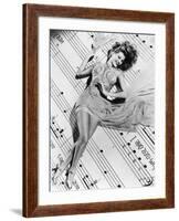 Cover Girl, Rita Hayworth, 1944-null-Framed Photographic Print