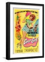 Cover Girl, Rita Hayworth, 1944-null-Framed Art Print