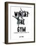 Cover - Gym-Kristine Hegre-Framed Giclee Print