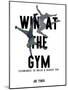 Cover - Gym-Kristine Hegre-Mounted Giclee Print