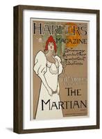 Cover Illustration for 'Harper's' Magazine Featuring 'The Martian' by Dumaurier, 1898-Fred Hyland-Framed Giclee Print