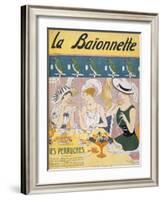 Cover Illustration from 'La Baionnette' Magazine, 1914-18 (Colour Litho)-French-Framed Giclee Print