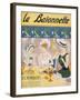 Cover Illustration from 'La Baionnette' Magazine, 1914-18 (Colour Litho)-French-Framed Giclee Print