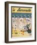 Cover Illustration from 'La Baionnette' Magazine, 1914-18 (Colour Litho)-French-Framed Premium Giclee Print