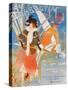 Cover Illustration of 'Le Diablotin' Magazine-Georges de Feure-Stretched Canvas