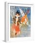 Cover Illustration of 'Le Diablotin' Magazine-Georges de Feure-Framed Premium Giclee Print