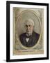 Cover Illustration of 'Le Petit Journal' Depicting Thomas Alva Edison, 1917-French School-Framed Giclee Print