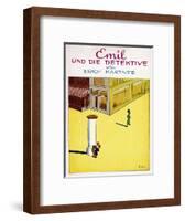 Cover Illustration of the Original Edition of Emil Und Die Detektive-null-Framed Photographic Print