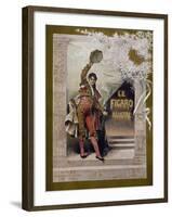 Cover Inspired by Georges Bizet's Carmen, Figaro Illustree-null-Framed Giclee Print