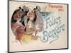 Cover of a Folies Bergere Programme-null-Mounted Photographic Print