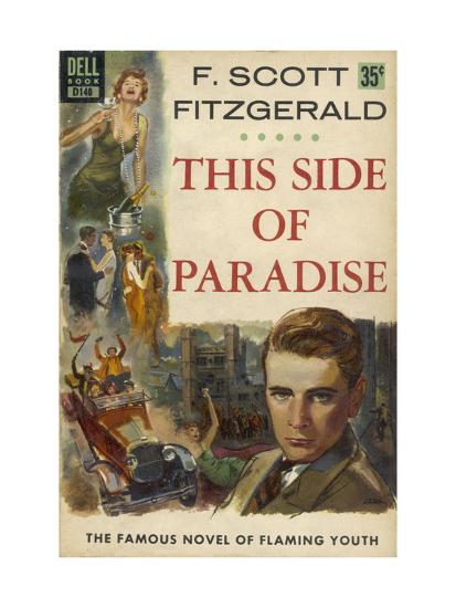 'Cover of a Paperback Reprint of 'the Famous Novel of Flaming Youth ...