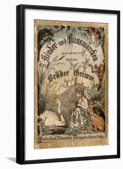 Cover of Brothers' Grimm Tales from a German Edition Published in Berlin, 1865-null-Framed Giclee Print