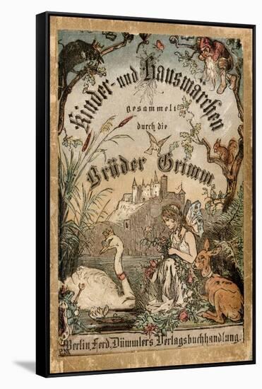 Cover of Brothers' Grimm Tales from a German Edition Published in Berlin, 1865-null-Framed Stretched Canvas