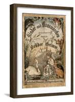 Cover of Brothers' Grimm Tales from a German Edition Published in Berlin, 1865-null-Framed Giclee Print