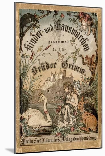 Cover of Brothers' Grimm Tales from a German Edition Published in Berlin, 1865-null-Mounted Giclee Print