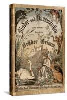 Cover of Brothers' Grimm Tales from a German Edition Published in Berlin, 1865-null-Stretched Canvas