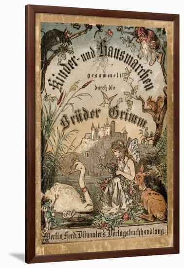 Cover of Brothers' Grimm Tales from a German Edition Published in Berlin, 1865-null-Framed Giclee Print