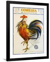 Cover of 'Comoedia Illustre', February 15, 1909-Leonetto Cappiello-Framed Giclee Print