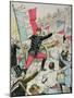 Cover of 'La Bombe' Depicting General Boulanger (1837-91) 'Taking' the Bastille-Paul de Semant-Mounted Giclee Print