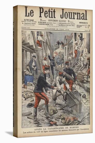 Cover of Le Petit Journal, 26 June 1904-null-Stretched Canvas