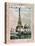 Cover of Magazine "Le Figaro Illustre" : World Fair in Paris, 1900 : Eiffel Tower, Engraving-null-Stretched Canvas