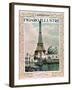 Cover of Magazine "Le Figaro Illustre" : World Fair in Paris, 1900 : Eiffel Tower, Engraving-null-Framed Photo