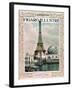 Cover of Magazine "Le Figaro Illustre" : World Fair in Paris, 1900 : Eiffel Tower, Engraving-null-Framed Photo