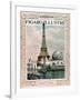 Cover of Magazine "Le Figaro Illustre" : World Fair in Paris, 1900 : Eiffel Tower, Engraving-null-Framed Photo