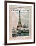 Cover of Magazine "Le Figaro Illustre" : World Fair in Paris, 1900 : Eiffel Tower, Engraving-null-Framed Photo