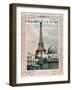 Cover of Magazine "Le Figaro Illustre" : World Fair in Paris, 1900 : Eiffel Tower, Engraving-null-Framed Photo