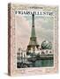 Cover of Magazine "Le Figaro Illustre" : World Fair in Paris, 1900 : Eiffel Tower, Engraving-null-Stretched Canvas