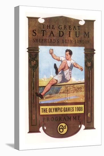 Cover of Programme for 1908 Olympic Games in London-null-Stretched Canvas
