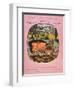 Cover of School Exercise Book Showing a Renault Tractor, 1950S-null-Framed Premium Giclee Print