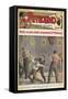 Cover of Story from the Series "Petrosino, the Great Italo-American Policeman"-null-Framed Stretched Canvas