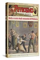 Cover of Story from the Series "Petrosino, the Great Italo-American Policeman"-null-Stretched Canvas