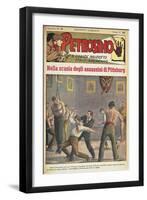 Cover of Story from the Series "Petrosino, the Great Italo-American Policeman"-null-Framed Giclee Print
