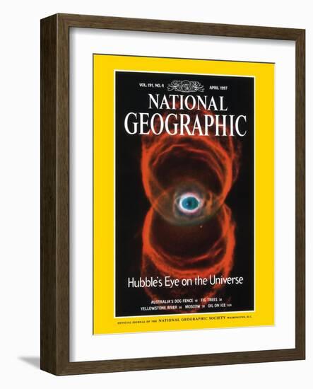 Cover of the April, 1997 National Geographic Magazine-null-Framed Photographic Print