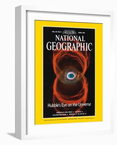 Cover of the April, 1997 National Geographic Magazine-null-Framed Photographic Print