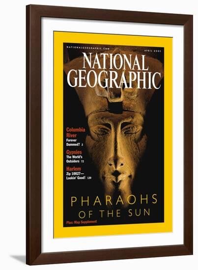 Cover of the April, 2001 National Geographic Magazine-Kenneth Garrett-Framed Photographic Print