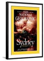 Cover of the August, 2000 National Geographic Magazine-Annie Griffiths-Framed Photographic Print