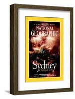 Cover of the August, 2000 National Geographic Magazine-Annie Griffiths-Framed Photographic Print