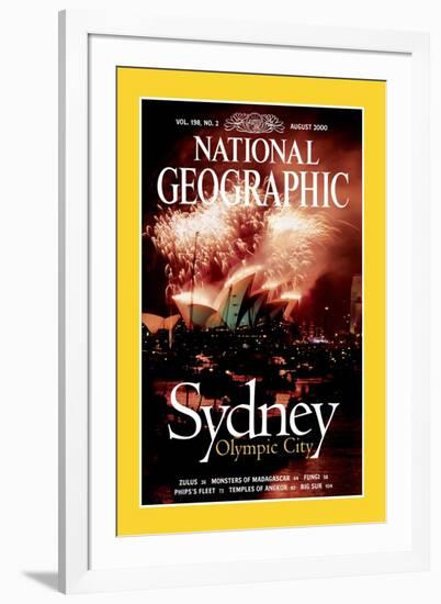 Cover of the August, 2000 National Geographic Magazine-Annie Griffiths-Framed Photographic Print