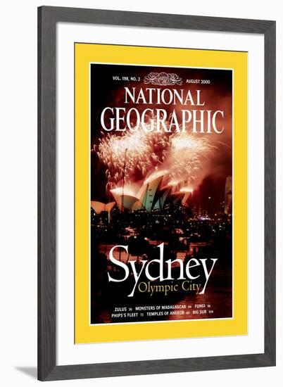 Cover of the August, 2000 National Geographic Magazine-Annie Griffiths-Framed Photographic Print