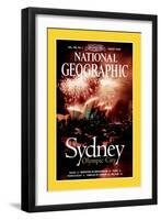 Cover of the August, 2000 National Geographic Magazine-Annie Griffiths-Framed Photographic Print