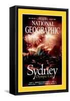 Cover of the August, 2000 National Geographic Magazine-Annie Griffiths-Framed Stretched Canvas