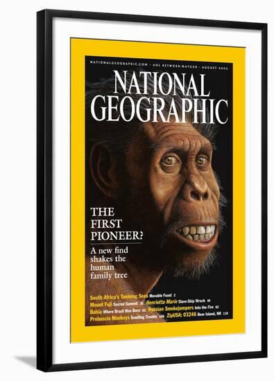 Cover of the August, 2002 National Geographic Magazine-Mauricio Anton-Framed Photographic Print