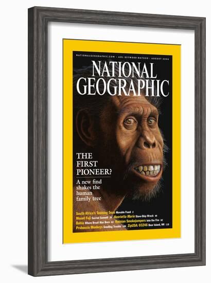 Cover of the August, 2002 National Geographic Magazine-Mauricio Anton-Framed Photographic Print