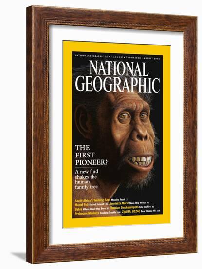 Cover of the August, 2002 National Geographic Magazine-Mauricio Anton-Framed Photographic Print